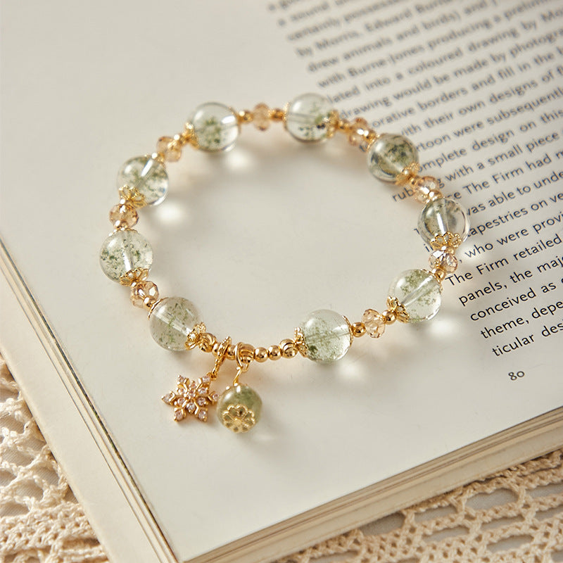 Winter Verdure Crystal Bracelet – A Symbol of Growth, Tranquility & Fresh Energy