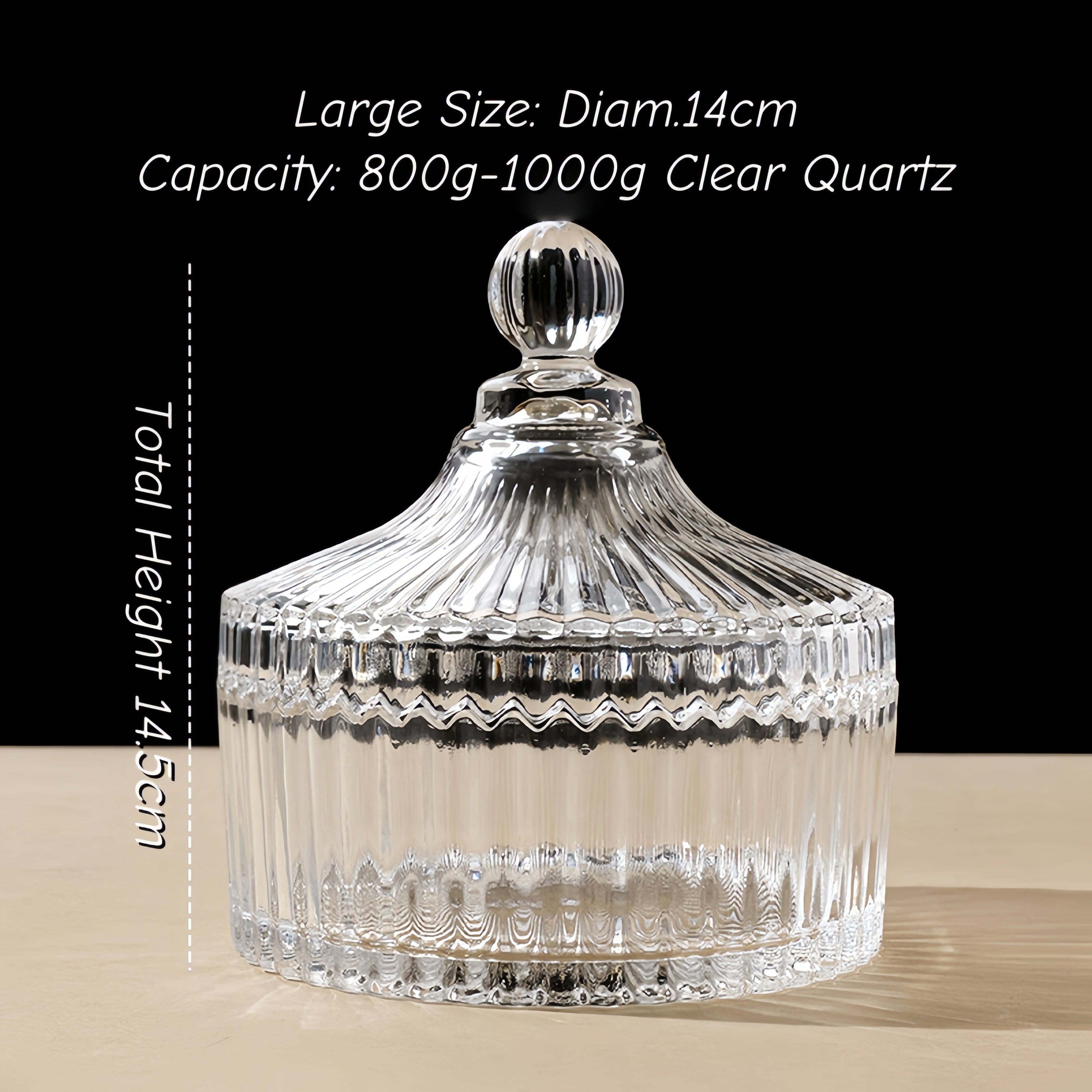 Crystal Cleansing Bowl with White Quartz Chips – Glass Purification Dish for Jewelry, Salt, Essential Oils & Energy Healing