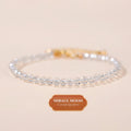 3mm Healing Crystal Bead Bracelets – White Quartz, Prehnite & More - Joyceen Crystal