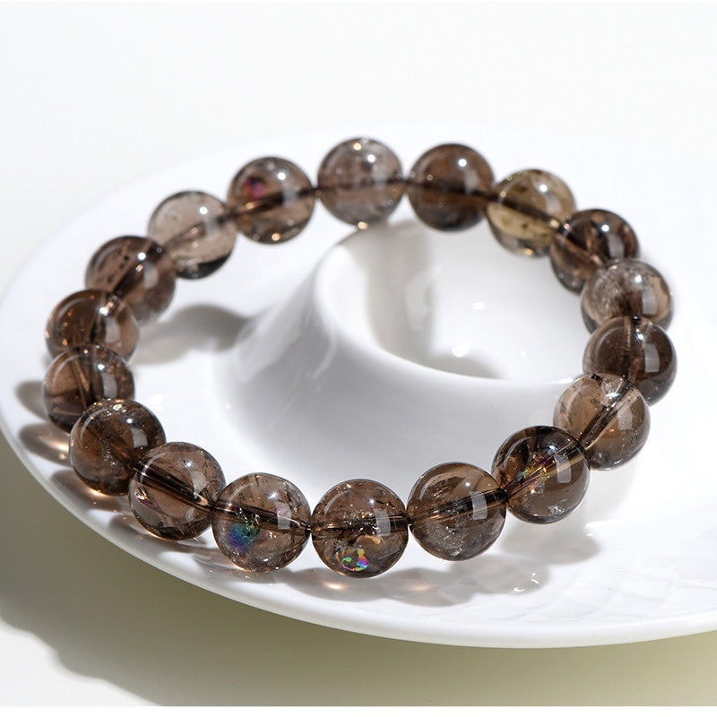 Joyceen Twilight Radiance Smoky Azeztulite Crystal Bracelet for Balance & Inner Strength