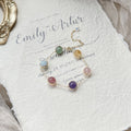 Six-Star Harmony Crystal Bracelet – Strawberry Quartz, Aquamarine & Amethyst Gemstone Bracelet for Women