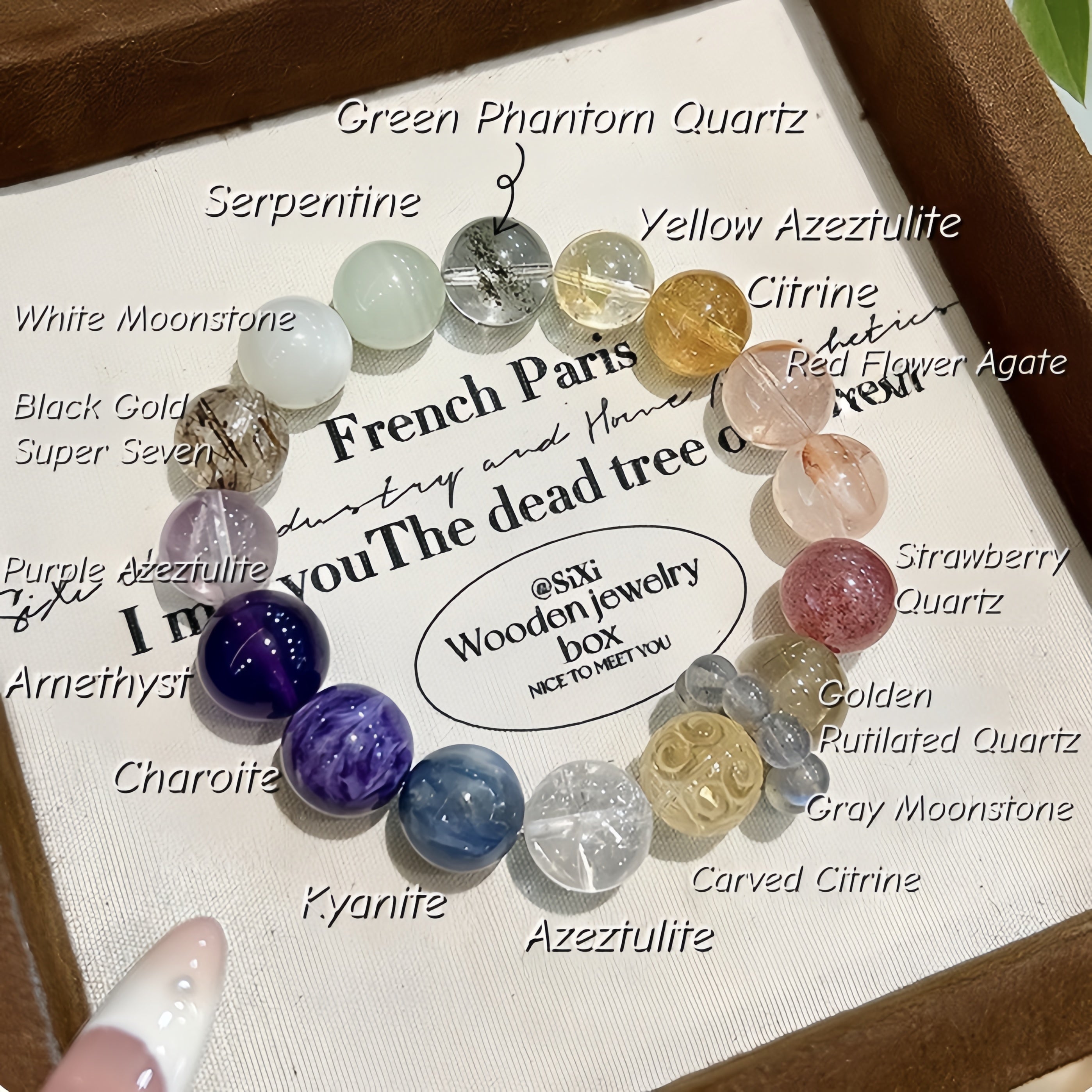 Rainbow Energy Guardian Bracelet Multi-Gemstone Healing Jewelry