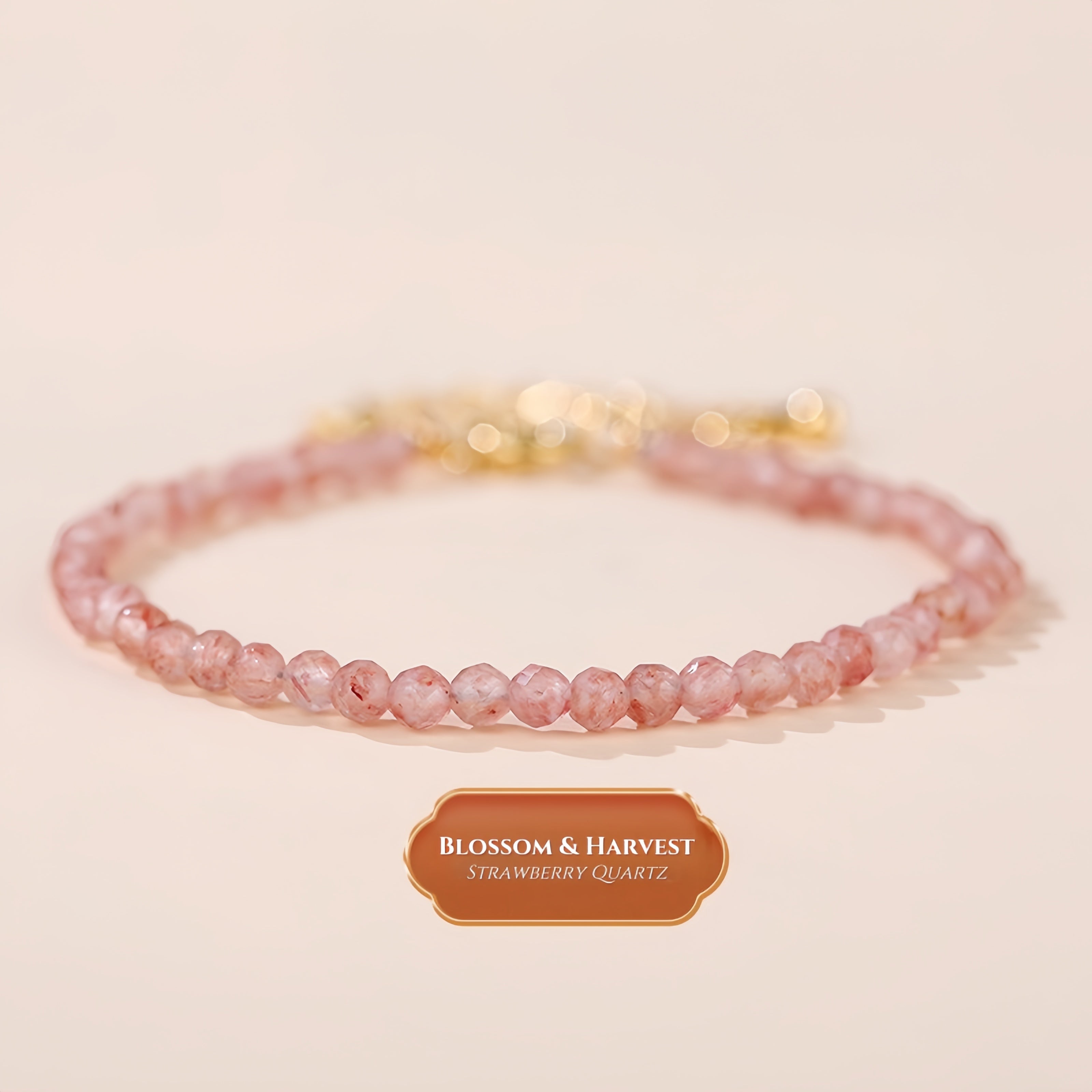 3mm Healing Crystal Bead Bracelets – White Quartz, Prehnite & More