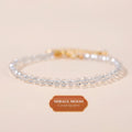 3mm Healing Crystal Bead Bracelets – White Quartz, Prehnite & More