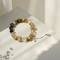 Golden Emperor Crystal Bracelet | Citrine, Tiger's Eye & Fu Lu Gourd - Joyceen Crystal