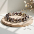 Joyceen Twilight Radiance Smoky Azeztulite Crystal Bracelet for Balance & Inner Strength - Joyceen Crystal